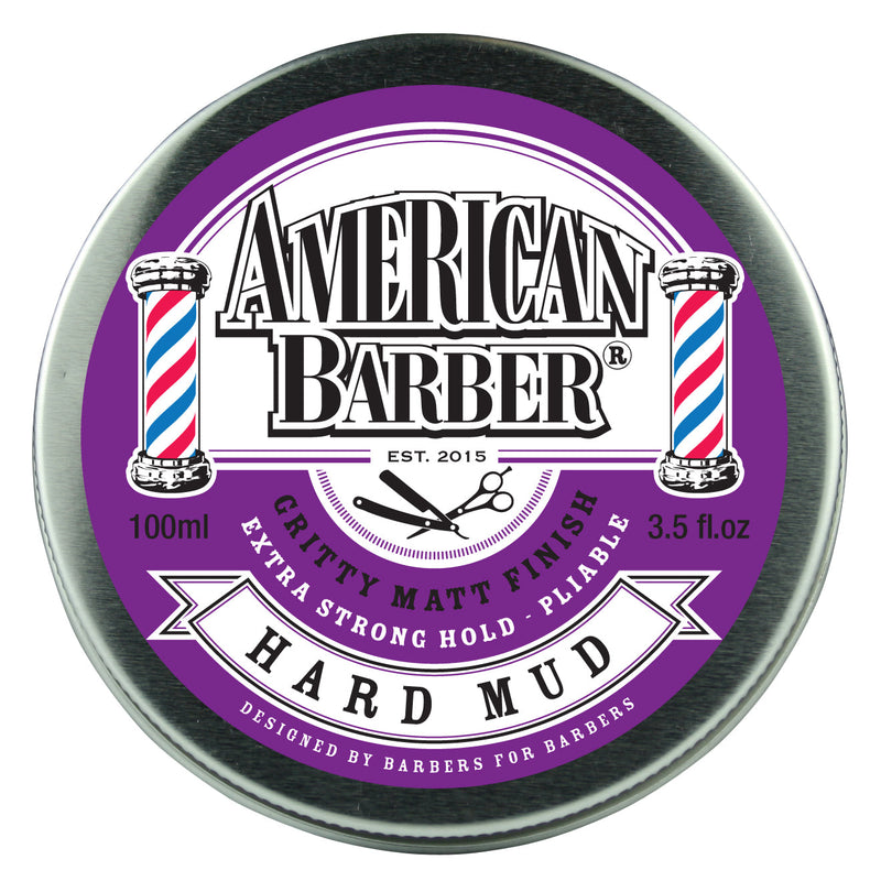 American Barber Hard Mud 100ml Retail American Barber