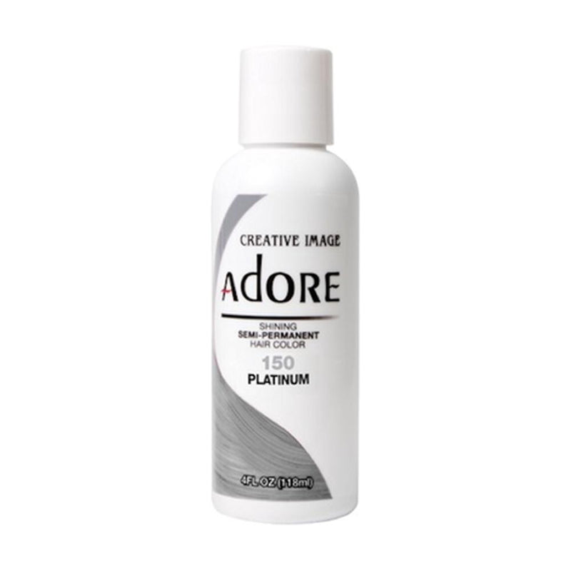Adore Semi Permanent Hair Colour No. 150 Platinum 118ml Hair Colours - Semi Permanent Adore