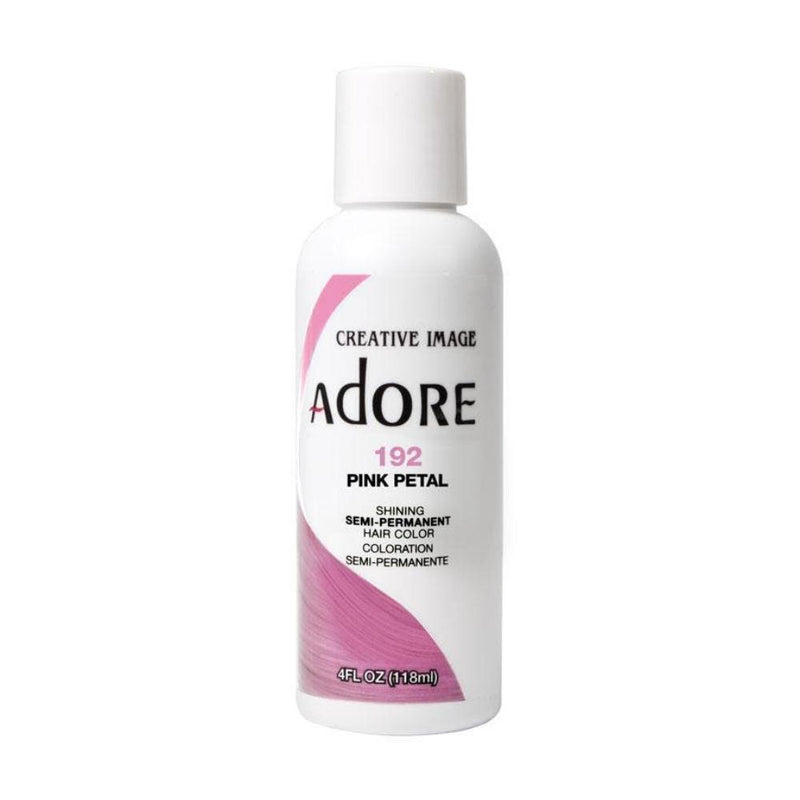 Adore Semi Permanent Hair Colour No. 192 Pink Petal 118ml Hair Colours - Semi Permanent Adore