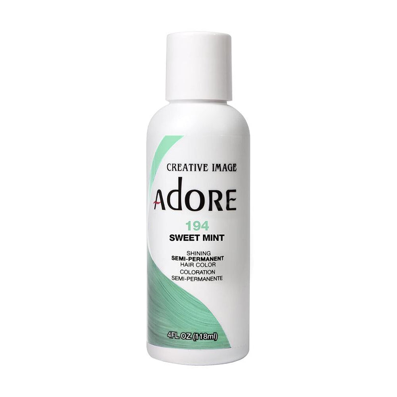 Adore Semi Permanent Hair Colour No. 194 Sweet Mint 118ml Hair Colours - Semi Permanent Adore