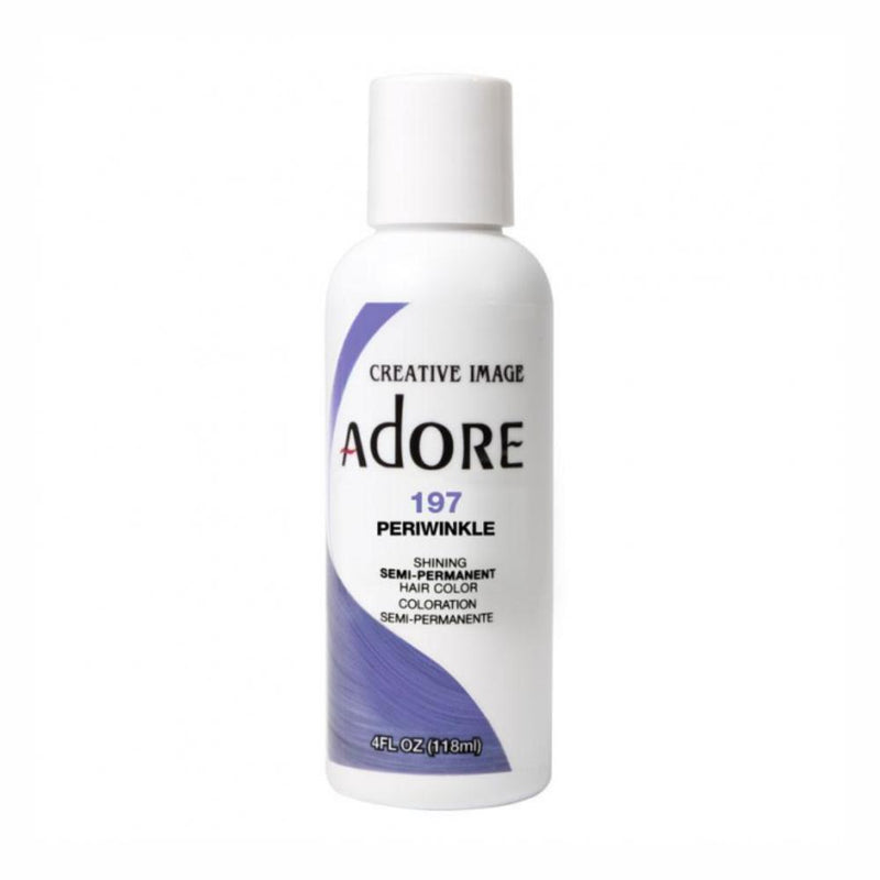 Adore Semi Permanent Hair Colour No. 197 Periwinkle 118ml Hair Colours - Semi Permanent Adore