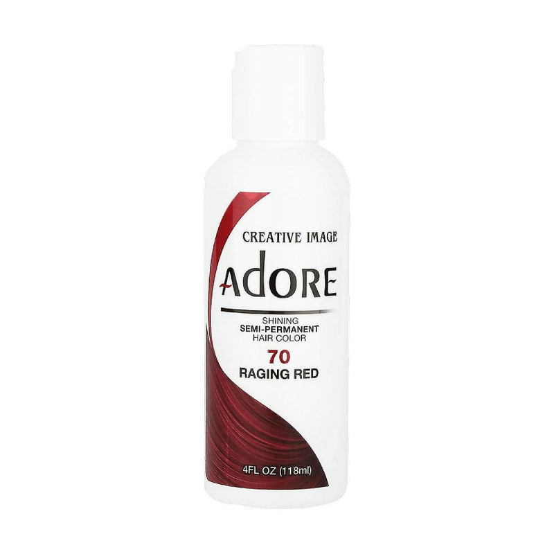 Adore Semi Permanent Hair Colour No. 70 Raging Red 118ml Retail Adore