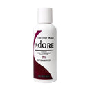 Adore Semi Permanent Hair Colour No. 71 Intense Red 118ml Retail Adore