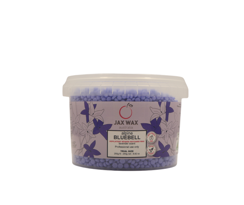 Jax Wax Alpine Bluebell Hot Wax Beads 250g Waxing Jax Wax