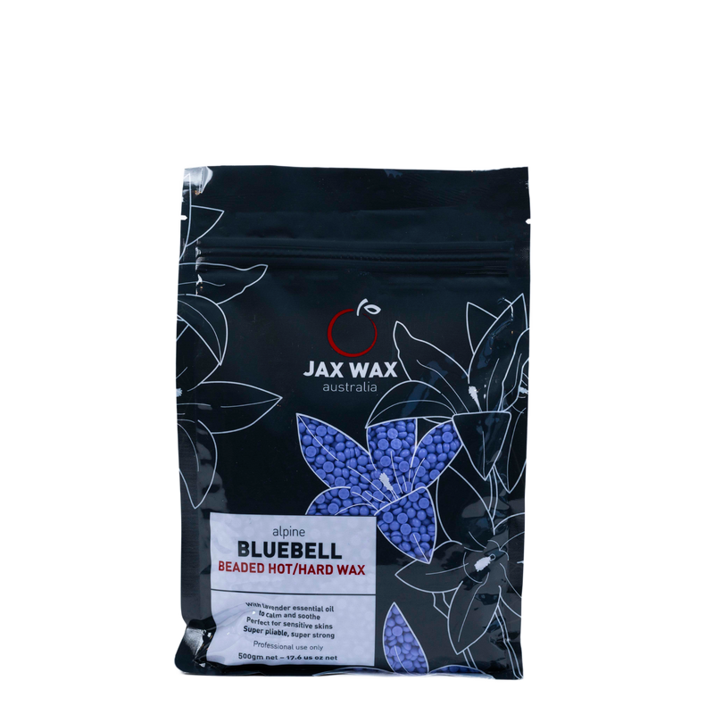 Jax Wax Alpine Bluebell Hot Wax Beads 500g Waxing Jax Wax