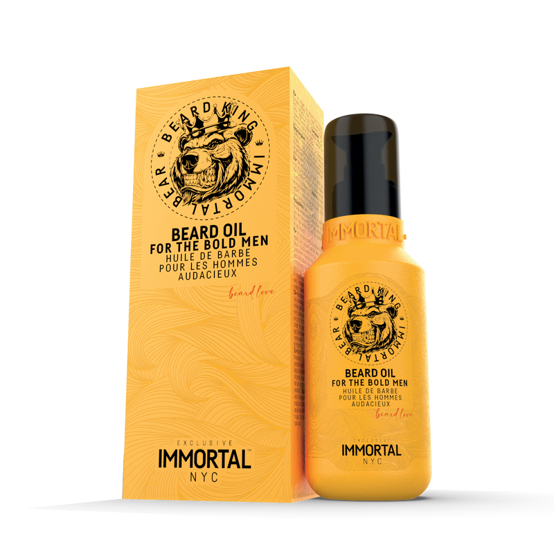 Immortal NYC Beard King Immortal Bear Beard Oil 100ml Beard Care Immortal