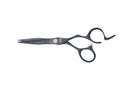 BOB Stealth Edition Black 5.5 Inch Scissor Japanese 440C Steel - Made In Italy Scissors Bob