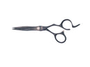 BOB Stealth Edition Black 6 Inch Scissor Japanese 440C Steel - Made In Italy Scissors Bob