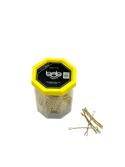 BOB Premium Bobby Pins 3 Inch 250g - Gold Hair Clips Bob