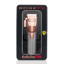 BaBylissPRO Rose FX Lithium Clipper Rose Gold Cord/Cordless Clipper BaBylissPRO