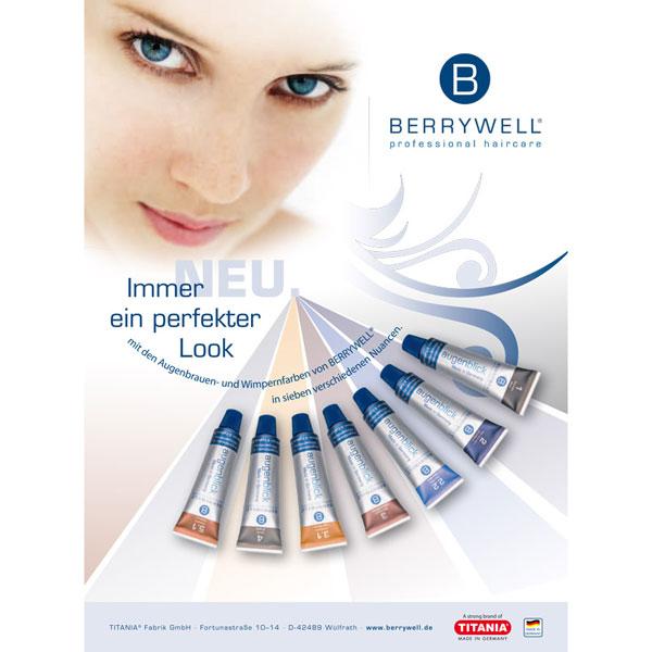 Berrywell Eyelash Tint 4 Graphite 15ml Retail Berrywell