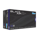 Black Air Nitrile Disposable Black Gloves 100 Pack - Large Gloves Black Air