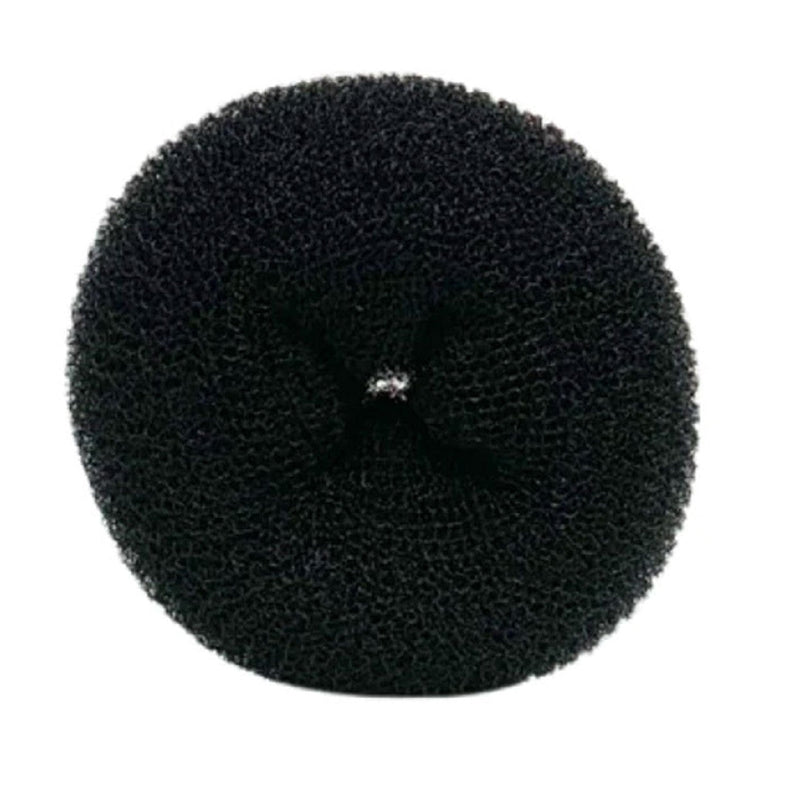 Bob Hair Donut Black 10cm Retail Bob
