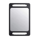 Bob Black Plastic Rectangle Mirror with Handles on Both Ends Hand Mirrors Bob