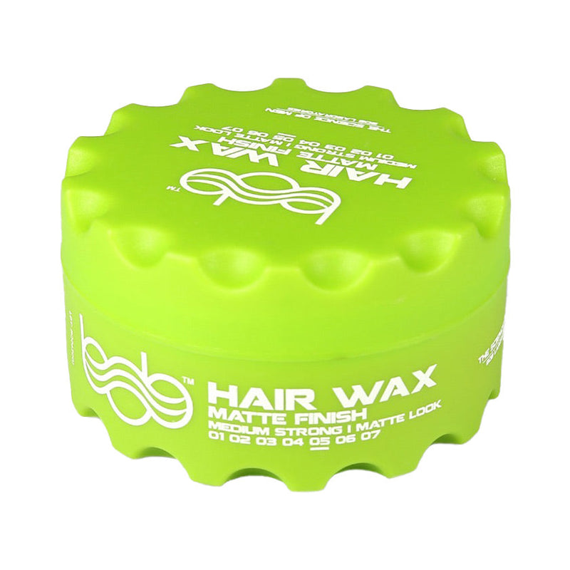 Bob Wax Deal - 48x Bob Hair Wax Matte Finish Medium Hold Matte Look 150ml Green Retail BOB