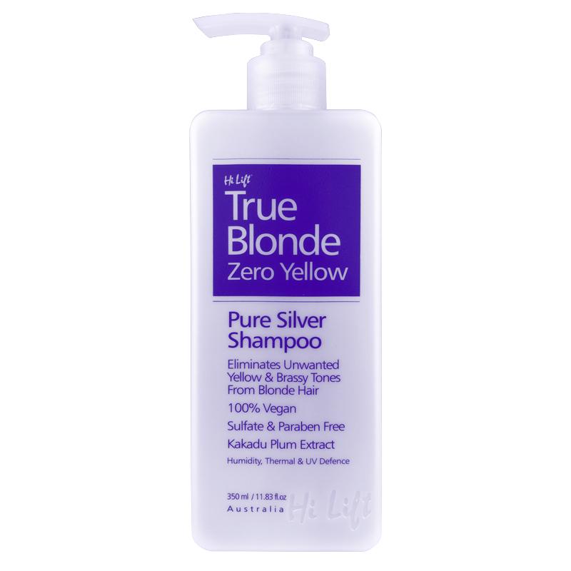 Hi Lift Blonde Zero Yellow Silver Shampoo 350ml Retail Hi Lift