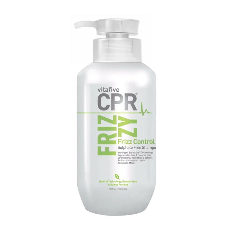 Vitafive CPR Frizz Control Sulphate Free Shampoo 900ml Retail Vitafive CPR