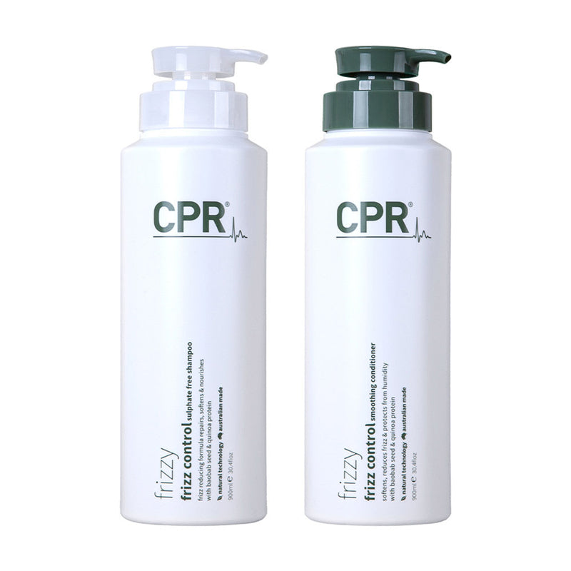Vitafive CPR Frizzy Frizz Control Sulphate Free Shampoo and Conditioner 900ml Shampoo & Conditioner Vitafive CPR