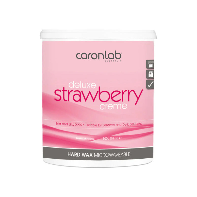 Caronlab Strawberry Hard Wax 800g Waxing Caronlab