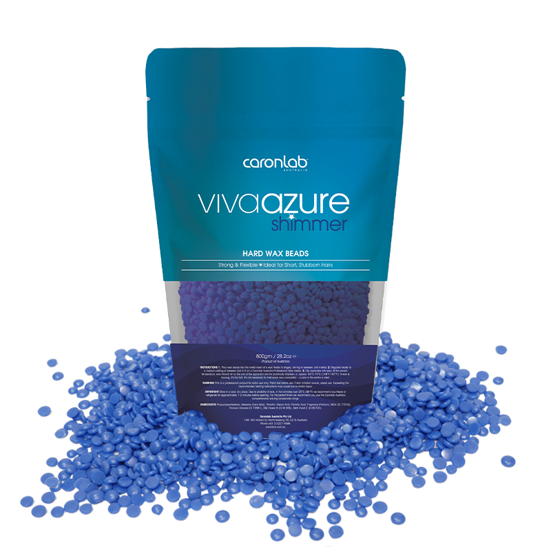 Caronlab Viva Azure Hard Wax Beads 800g Waxing Caronlab