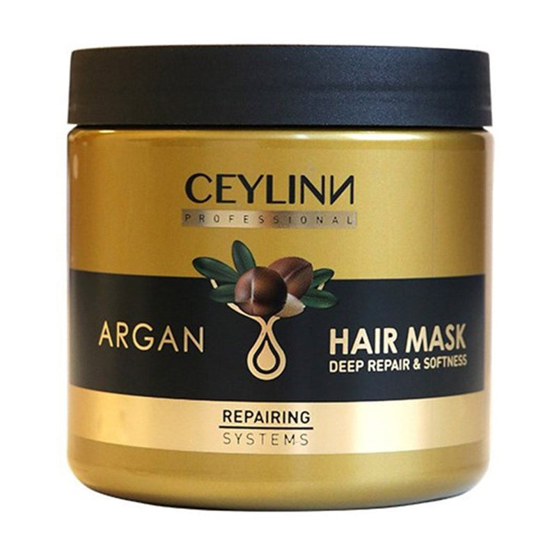 12 + 1 DEAL Ceylinn Argan Hair Mask 500ml Hair Treatment Ceylinn
