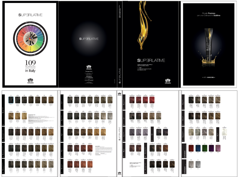 Farmagan Superlative Colour Chart Black Classic