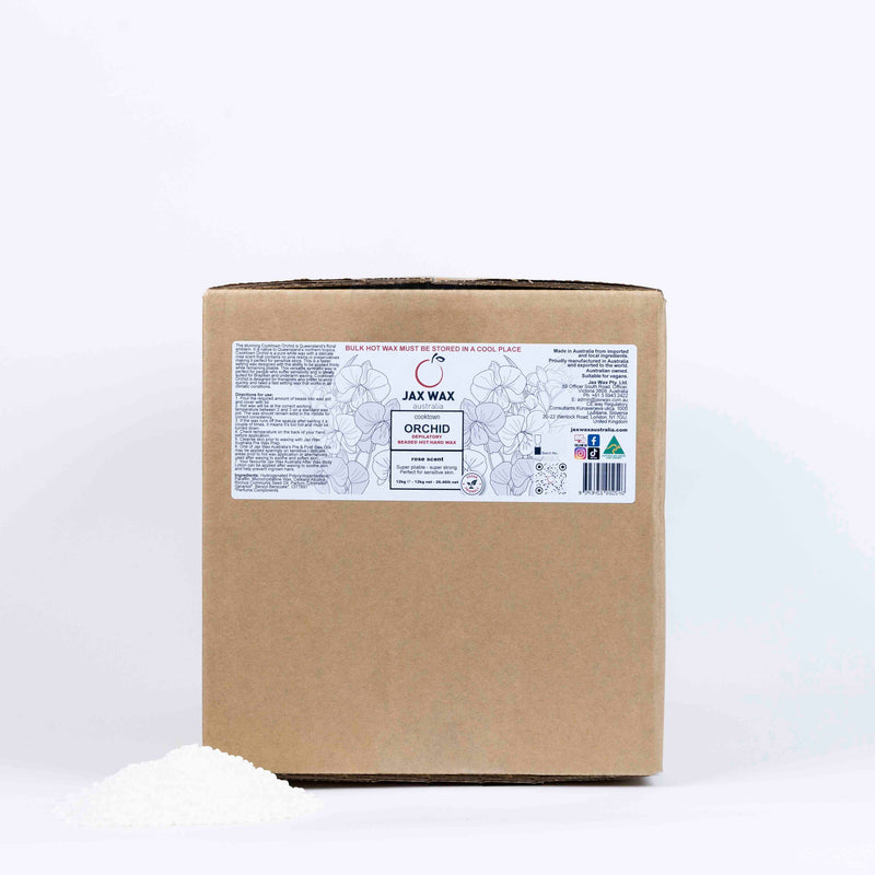 Jax Wax Cooktown Orchid Hot Wax Beads 12kg - Bulk Size Waxing Jax Wax