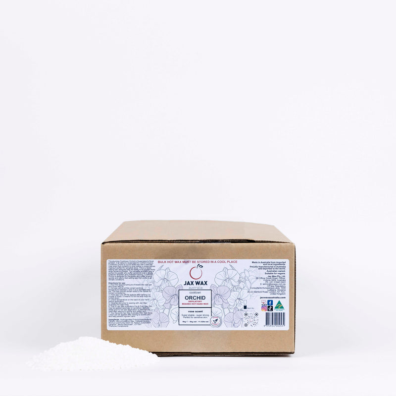 Jax Wax Cooktown Orchid Hot Wax Beads 5kg - Bulk Size Waxing Jax Wax