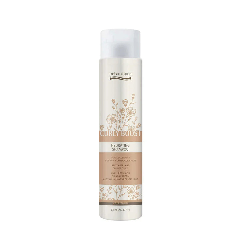 Natural Look Curly Boost Hydrating Shampoo 375ml Shampoo/Conditioner Natural Look