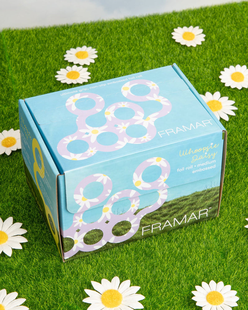 Framar Embossed Roll Whoopsie Daisy 100m Foil Framar