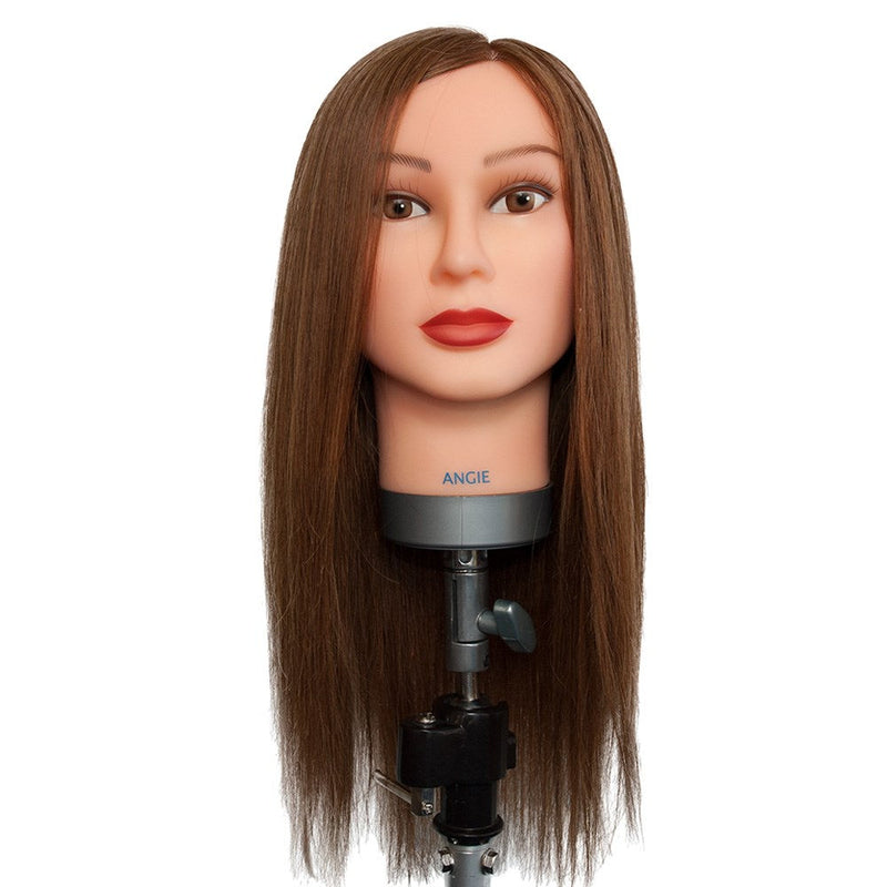Dateline Professional Mannequin Long Chinese Hair Brown Angie 18Inch Retail Dateline