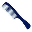 Dateline Professional Black Celcon Basin Comb With Handle 3111 Retail Dateline