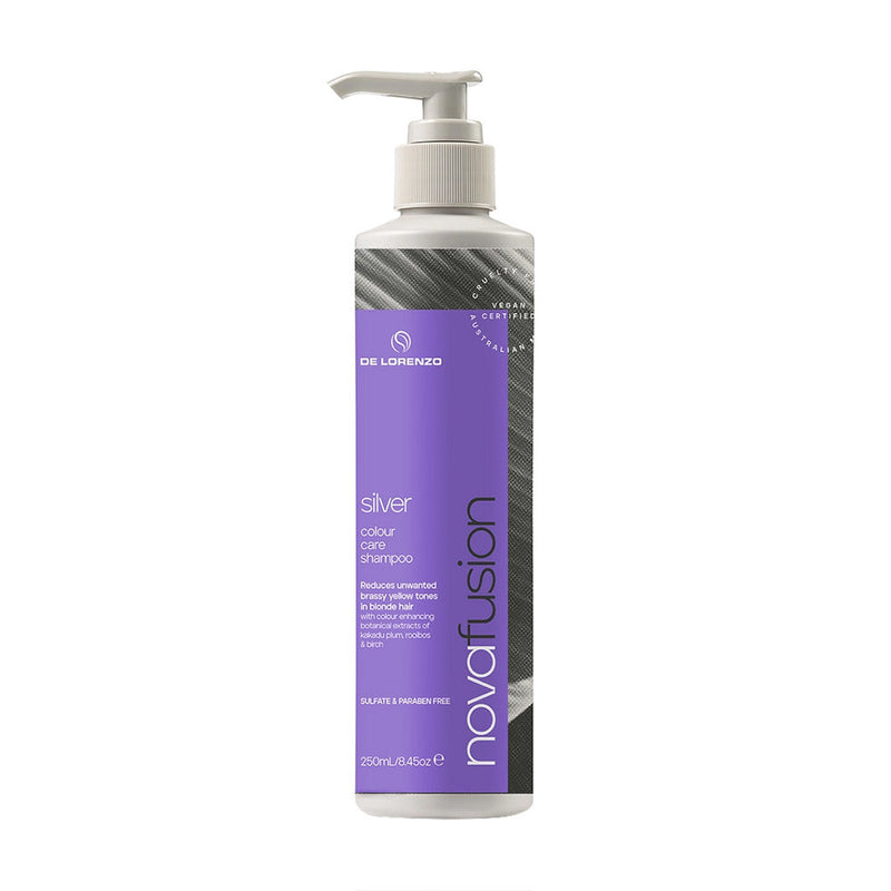 De Lorenzo Novafusion Silver Shampoo 250ml Retail De Lorenzo