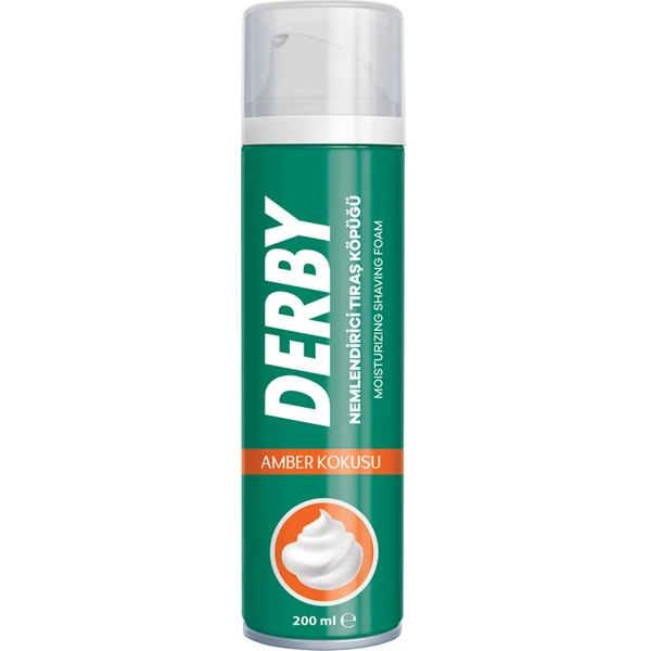 Derby Professional Turkish Shaving Foam 200g - Amber Shaving Foam Derby