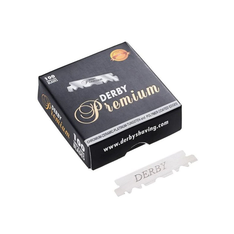 Derby Premium Single Edge Professional Razor Blade 100 Blades Razors & Blades Derby