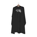 Deyaz Premium Salon Cape Diamonds Black Retail Repli Cape