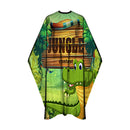 Deyaz Premium Salon Kids Cape 75cmx120cm Crocodile Jungle Contest Capes Deyaz