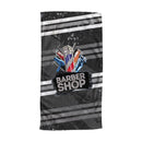 Deyaz Premium Towel Barber Shop Black/White Towels Deyaz