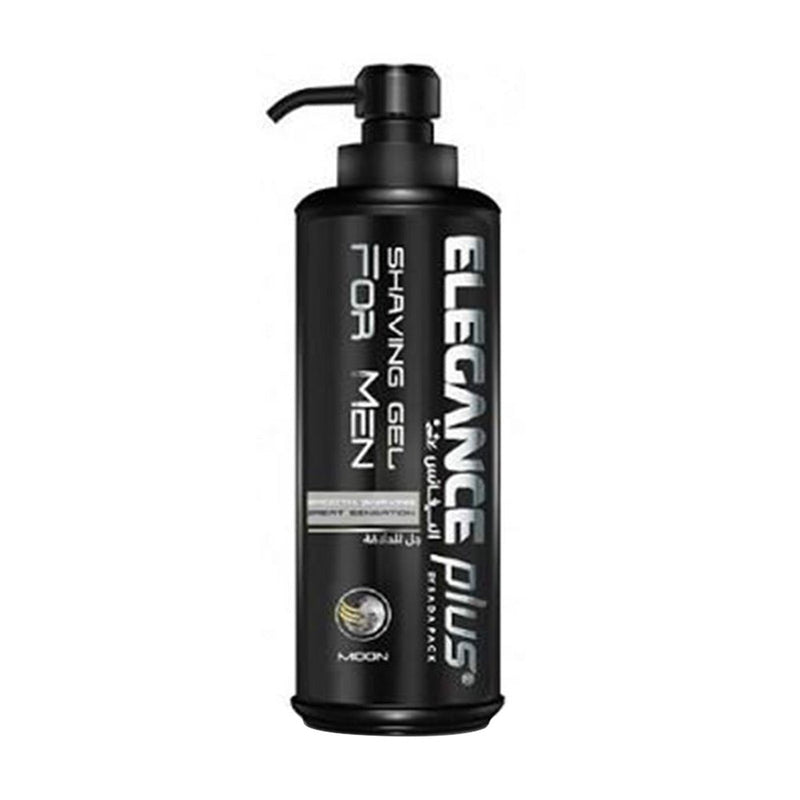 Elegance Plus Shaving Gel Moon Grey 500ml Retail Elegance
