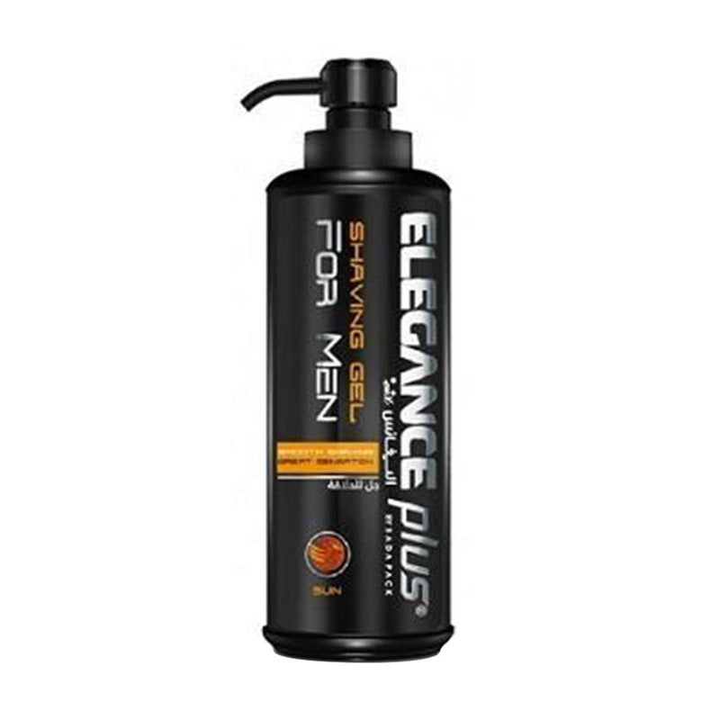 Elegance Plus Shaving Gel Sun Orange 500ml Retail Elegance