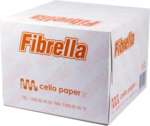 Fibrella Cello Paper 75 Pieces (8x Box) Retail CELLO