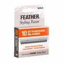 Feather Styling Razor Standard Blades 10pk BLFS10 Retail Feather
