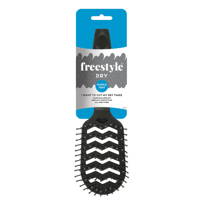 Freestyle FS403 Dry Paddle Mega Vent Brush Retail Freestyle
