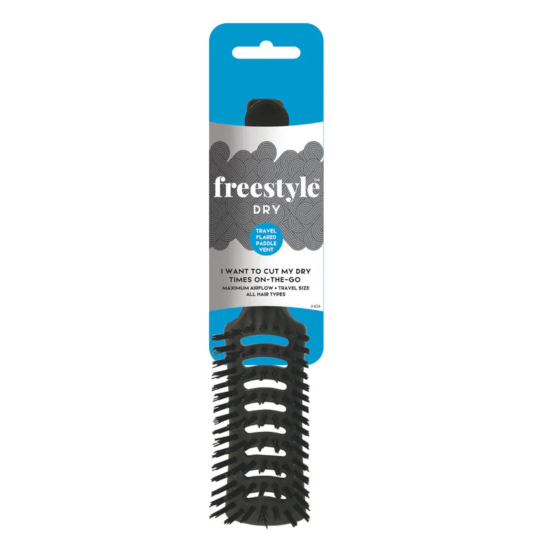 Freestyle FS404 Dry Travel Flared Paddle Vent Brush Retail Freestyle