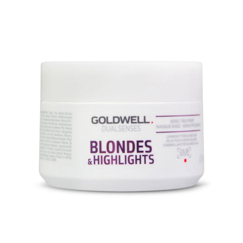 Goldwell Dualsenses Blondes & Highlights 60sec Treatment 200ml Retail Goldwell