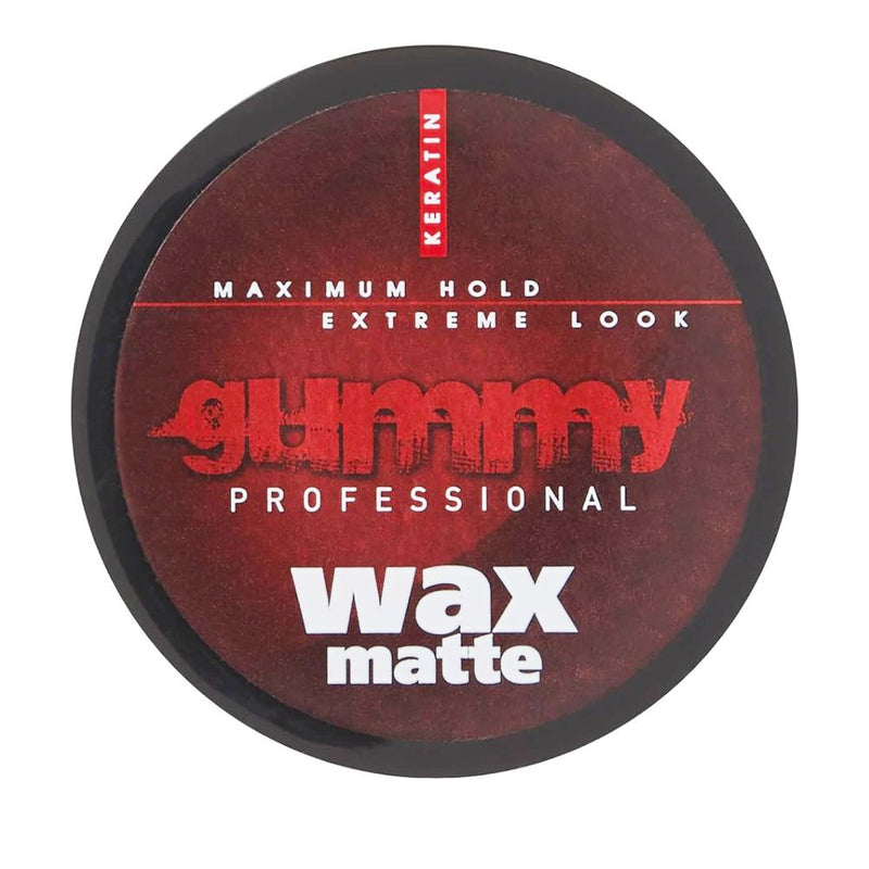 12x Gummy Professional Wax Matte with Keratin Styling Wax 150ml Hair Wax Gummy