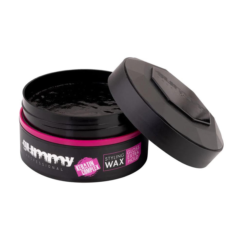 12x Gummy Professional Extra Gloss Styling Wax 150ml Hair Wax Gummy