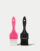 Framar Power Painter Colour Brush Set Black & Pink 2pk Retail Framar