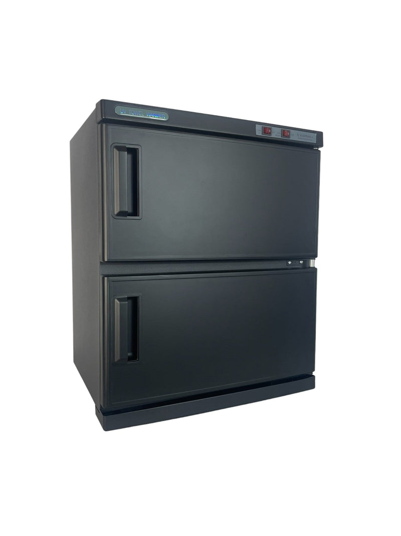 Karma UV Salon Twin/Double Hot Towel Warmer Black 32L 01010132 Retail Karma