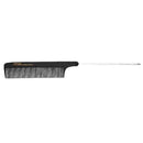 Hydra Fine Tooth Metal Professional Carbon Anti Static Comb 2122 Retail Hydra